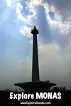 One of the top things to do in Jakarta is going to Monas, the National Monument of Indonesia, and see Jakarta from the top of the monument, visit the Museum, and enjoy the park.
