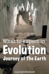 Imagine earth's evolution and have fun by walking, climbing, sliding, and jumping through the Evolution - Journey of the Earth ride at Summarecon Digital Center.