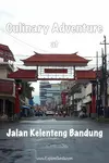 These days in jalan Kelenteng Bandung, we surely will find delicious foods, the largest and oldest temple in Bandung and the new hang out place called Chinatown.