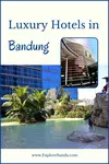 Imagine staying in the luxury hotels in Bandung: enjoying the top-notch hotel facilities in the prime location. Not only one, but eleven five-star hotels to spoil you!