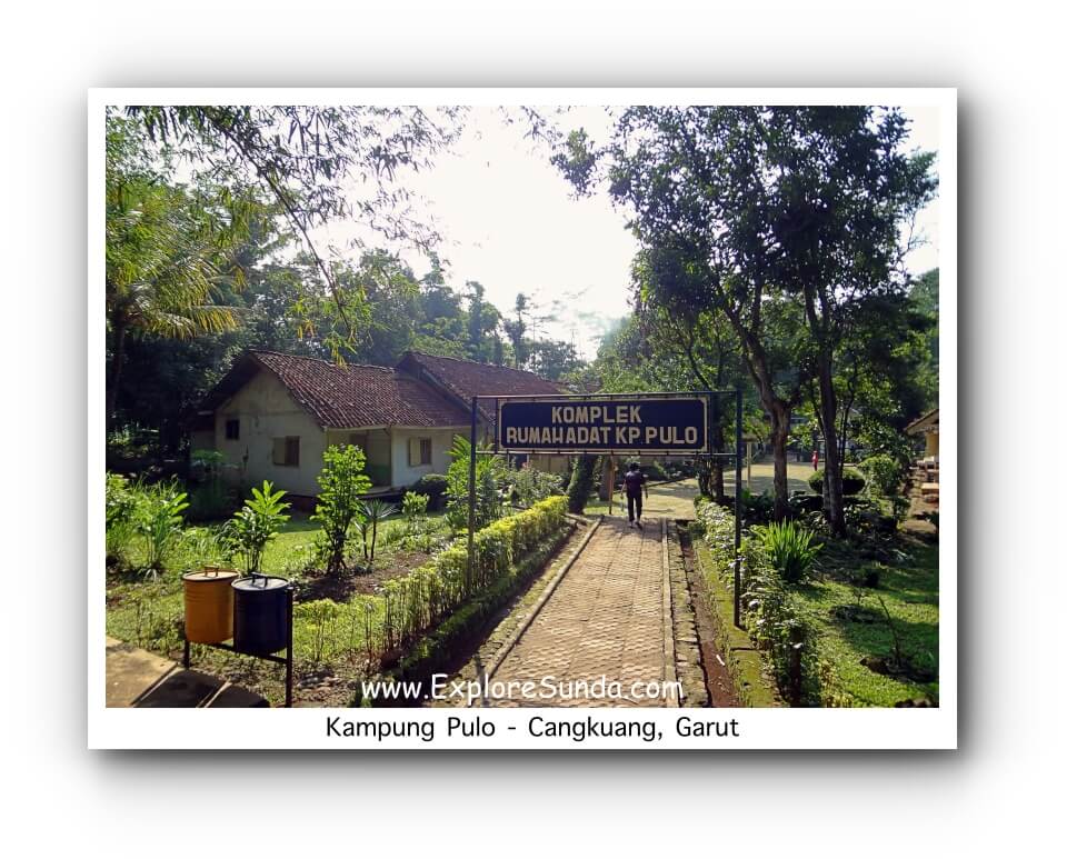 Kampung Pulo in Cangkuang, Garut