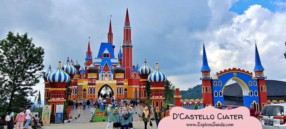 The main castle at D'Castello Ciater, Lembang.