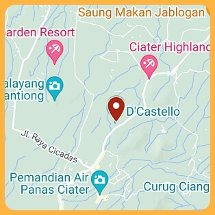 D'Castello - map
