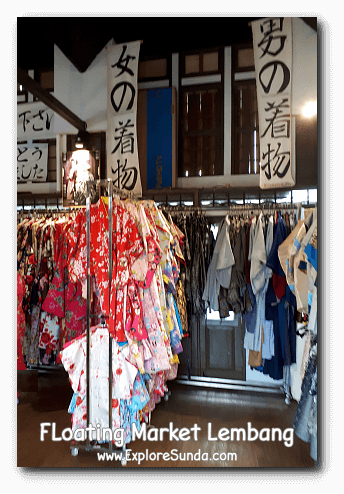 Rent a Japanese costume and take as many selfies as you want in Kyotoku - Floating Market Lembang. Rent a Japanese costume and take as many selfies as you want in Kyotoku - Floating Market Lembang.
