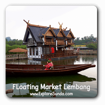 New attractions in Floating Market Lembang: Rainbow Garden, Kota Mini, Kyotoku, and Swimming Pool.