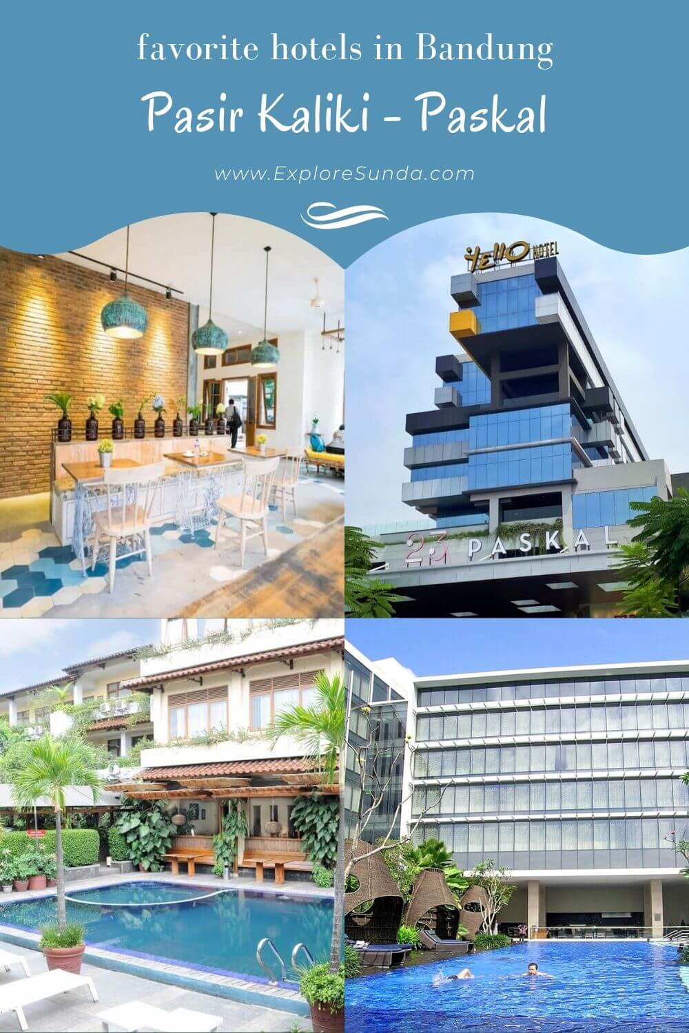 Find out why people choose Pasir Kaliki as their favorite place to stay when they travel to Bandung and the review of these favorite hotels in Bandung!