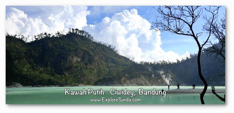 Kawah Putih [White Crater] in Ciwidey, Bandung.
