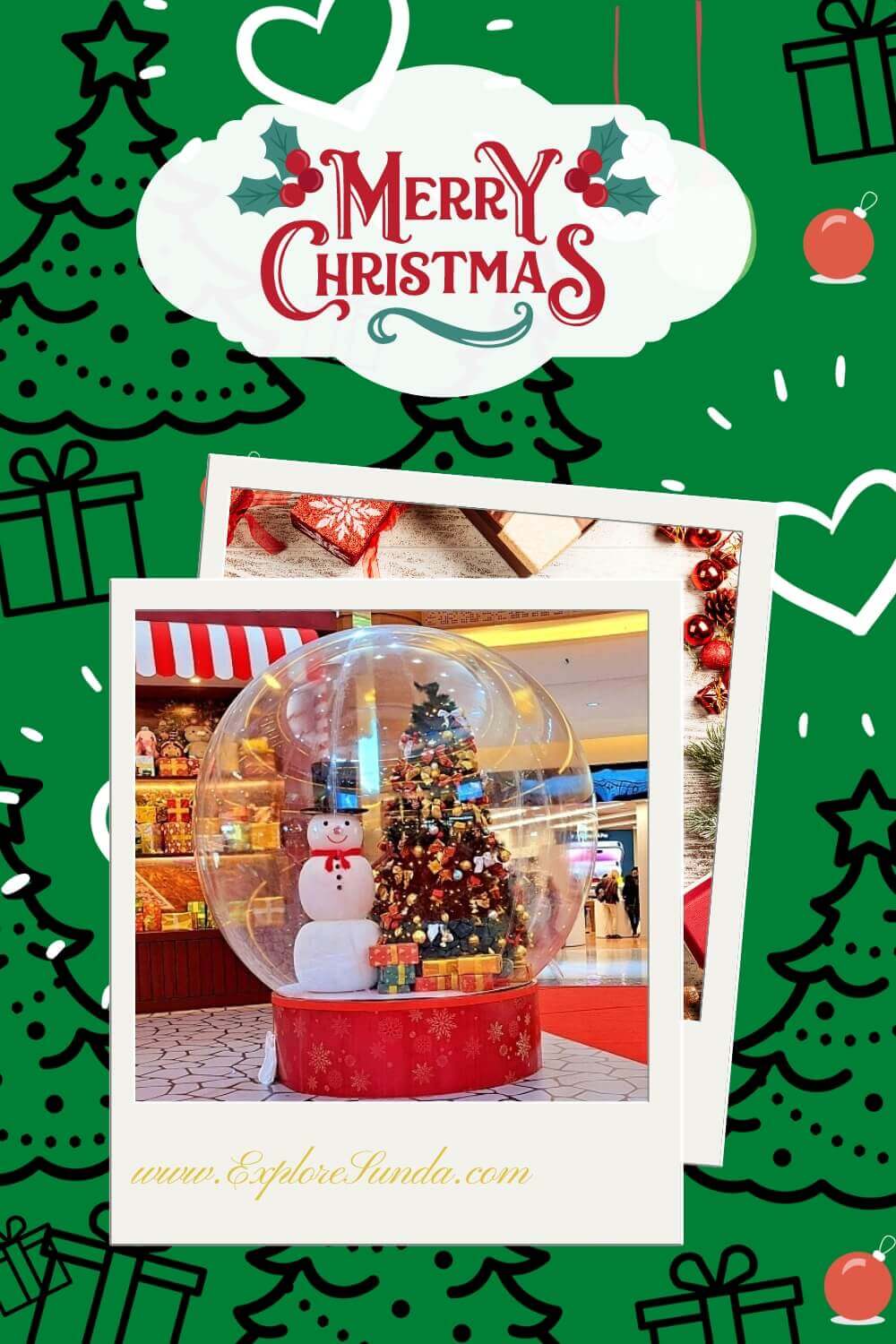 Merry Christmas from us at ExploreSunda.com | Find out about our Christmas Tradition | Christmas Shopping | Christmas Holiday | #ExploreSunda #MerryChristmas