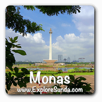 Monas, the National Monument of Indonesia