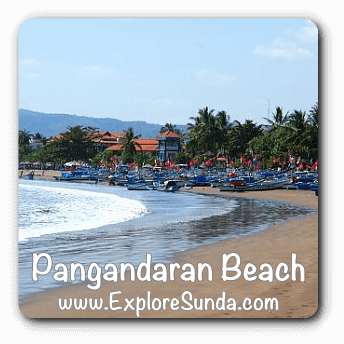 Pangandaran beach.
