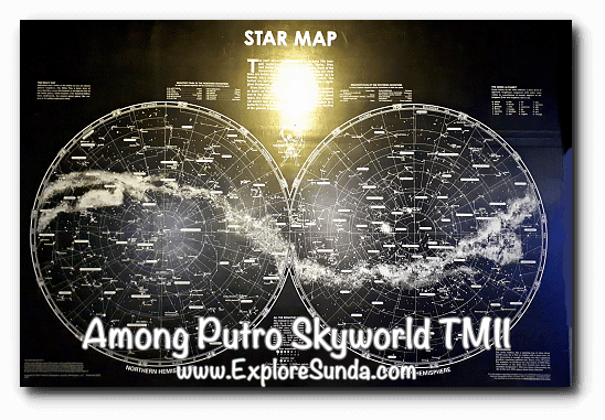 Star Map in Among Putro Skyworld, TMII