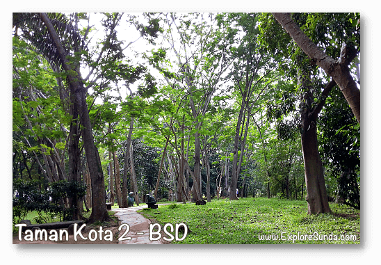 City parks and gardens in Tangerang Selatan [South Tangerang].