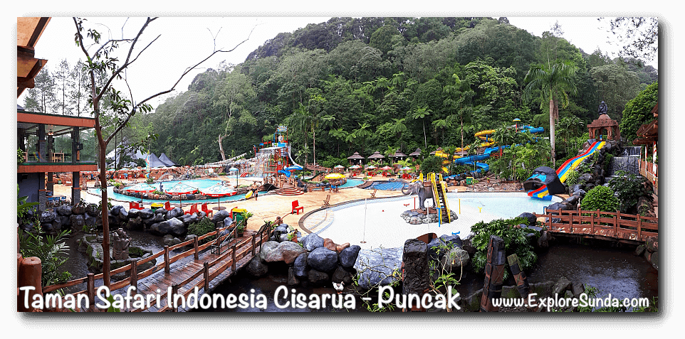 Safari Waterpark in Taman Safari Indonesia Cisarua Bogor.