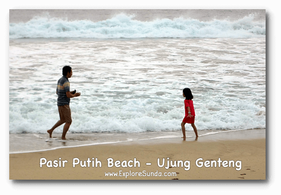 Pasir Putih Beach [White Sandy Beach] - Ujung Genteng.