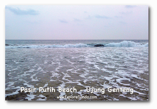 Pasir Putih Beach [White Sandy Beach] - Ujung Genteng.