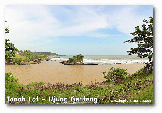 Tanah Lot at Ujung Genteng, West Java. Tanah Lot at Ujung Genteng, West Java.