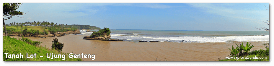 Tanah Lot at Ujung Genteng, West Java. Tanah Lot at Ujung Genteng, West Java.