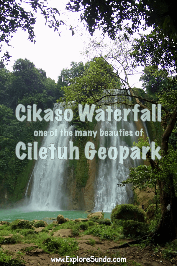 Curug Cikaso, one of the many waterfalls in Ciletuh Geopark, Ujung Genteng - Sukabumi.