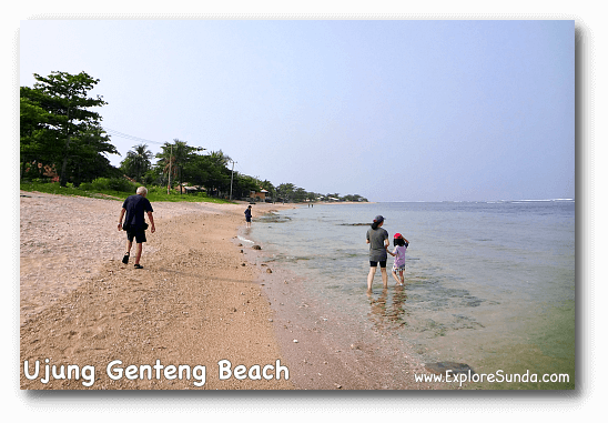 Ujung Genteng beach in the south west corner of West Java. Ujung Genteng beach in the south west corner of West Java.