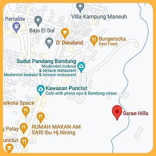 Tap/click to see the directions to Sarae Hills in Google Map.
