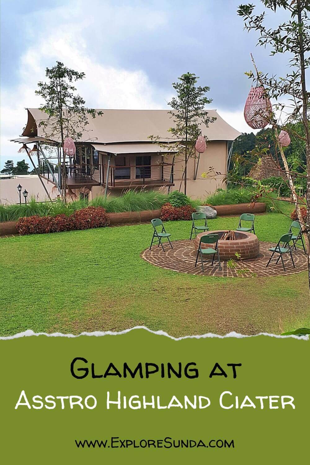 Glamping at Asstro Highland Ciater, Lembang.