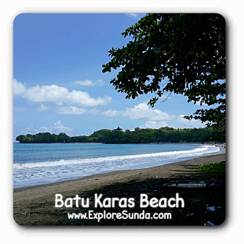 Batu Karas Beach near Pangandaran