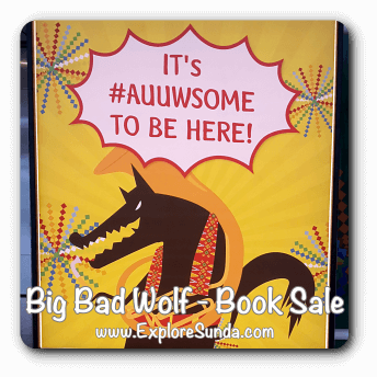 Big Bad Wolf Book Sale - an annual event at ICE, Tangerang Selatan