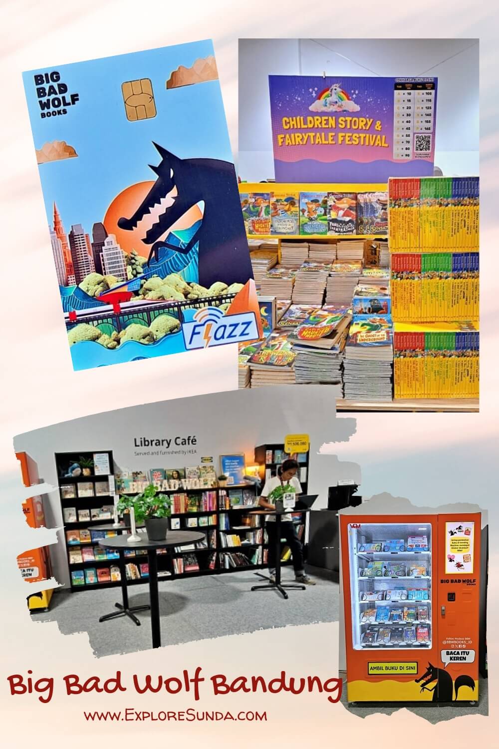 Big Bad Wolf Bandung - Pinterest