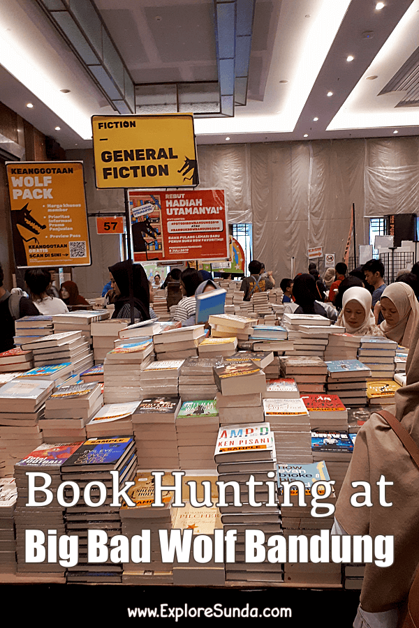 #BigBadWolfBandung the first annual book sale/bazaar in #Bandung | #ExploreSunda