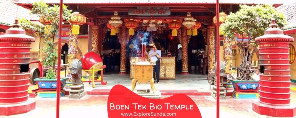 Boen Tek Bio Temple in the heart of Tangerang's Old Town.