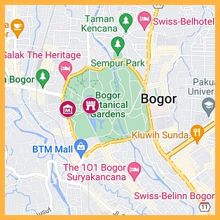 Click/tap the map to get directions to Bogor Presidential Palace.