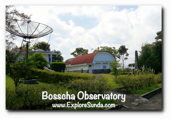 Bosscha Observatory complex in Lembang, Bandung. Bosscha Observatory complex in Lembang, Bandung.