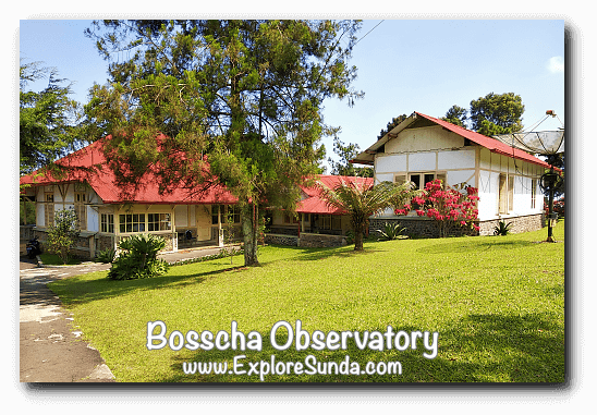 Bosscha Observatory complex in Lembang, Bandung. Bosscha Observatory complex in Lembang, Bandung.