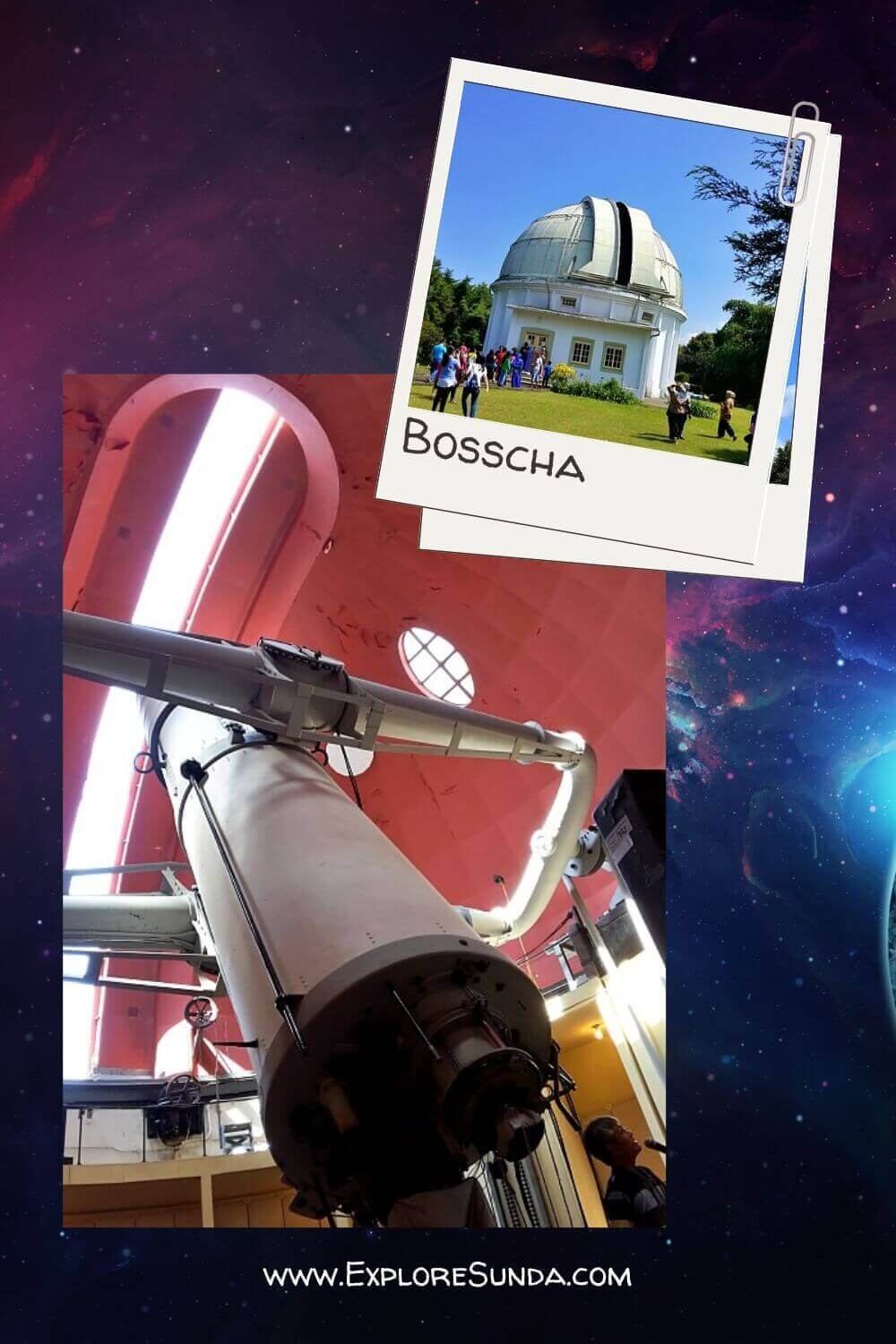 Celebrate the 100 years of Bosscha Observatory 1923-2023 | Guided tour, the best way to explore Bosscha astronomical observatory in Lembang, Bandung.