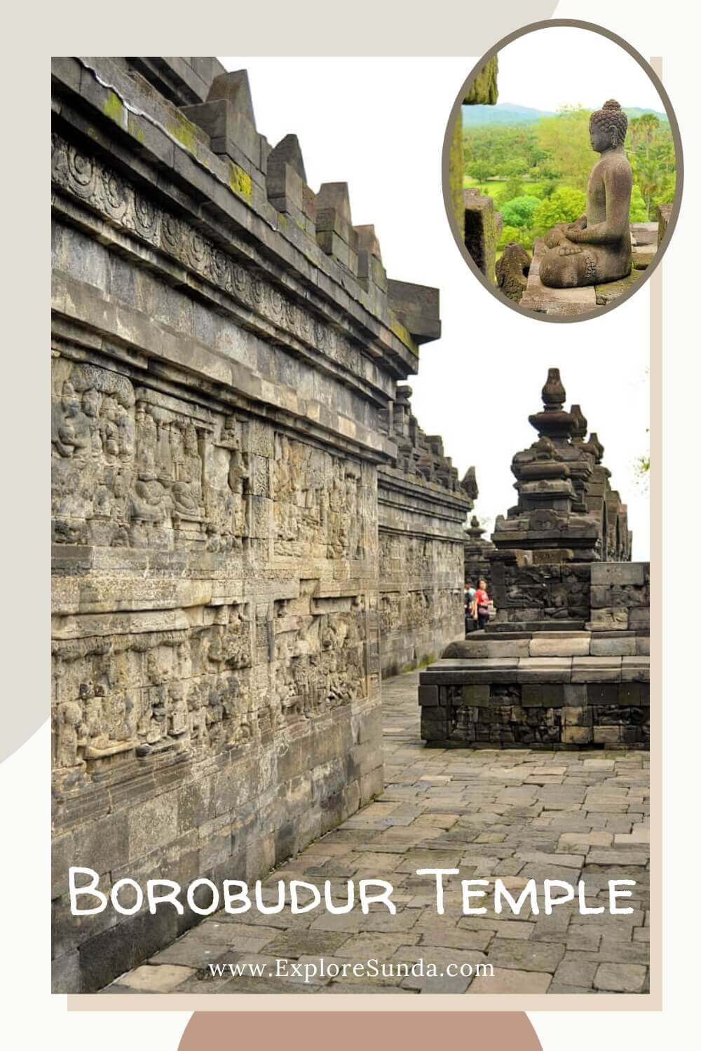 Explore Candi Borobudur [BorobudurTemple], the largest Buddhist temple in the world and one of the Seven Wonders of the World | #ExploreSunda #Borobudur