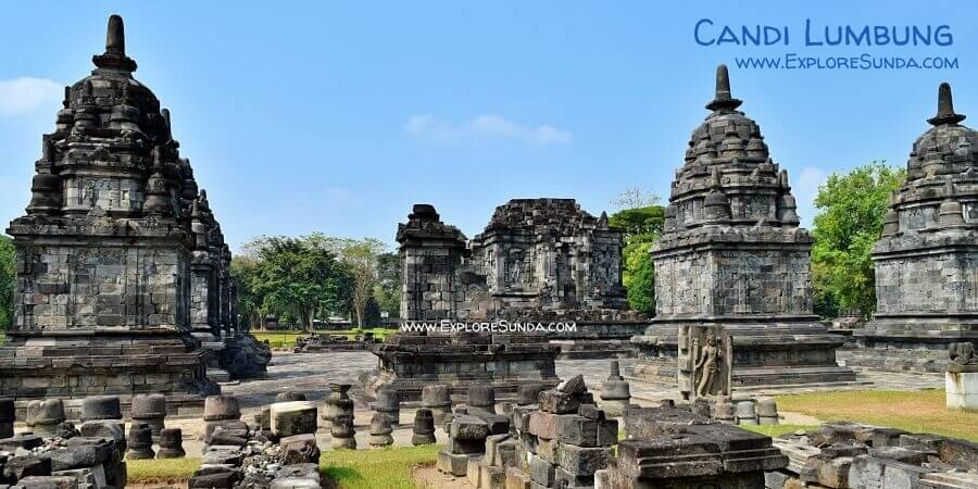 Candi Lumbung, a Buddhist temple in Prambanan park. Candi Lumbung, a Buddhist temple in Prambanan park.