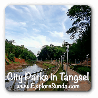 City parks in South Tangerang.