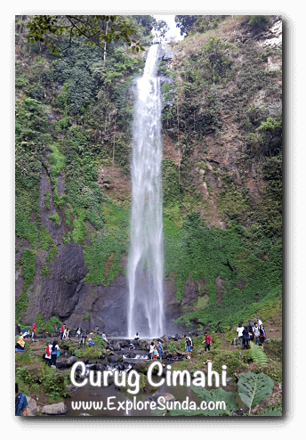 People play water at the pool of Curug Cimahi, the Rainbow Waterfall, at Cisarua Lembang. People play water at the pool of Curug Cimahi, the Rainbow Waterfall, at Cisarua Lembang.