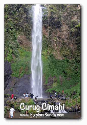 People play water at the pool of Curug Cimahi, the Rainbow Waterfall, at Cisarua Lembang. People play water at the pool of Curug Cimahi, the Rainbow Waterfall, at Cisarua Lembang.