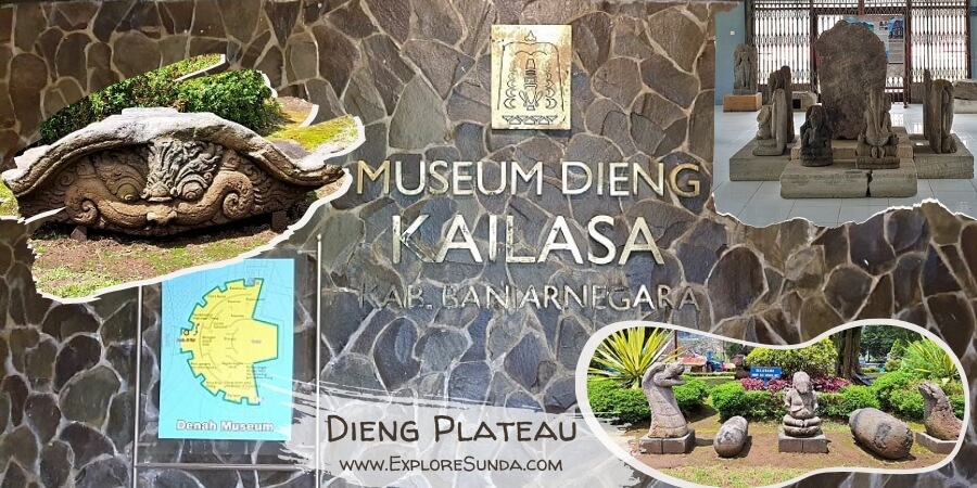 Dieng Kailasa Museum contains a lot of artifacts from the temples in Dieng Plateau.