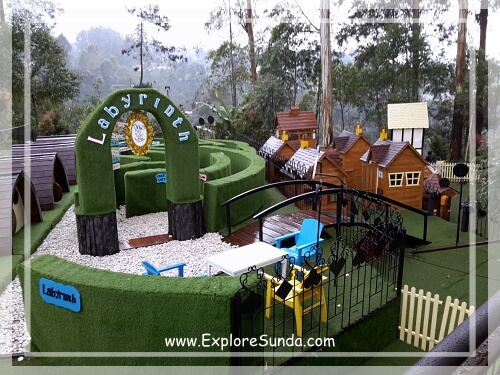 Rabbit Labyrinth at Dusun Bambu,  Cisarua - Lembang