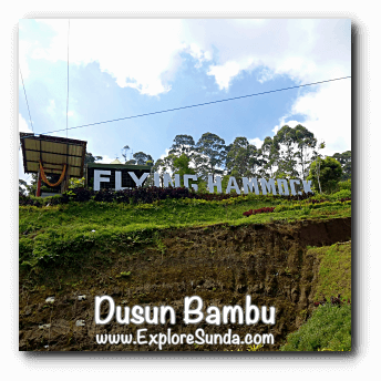 Flying Hammock at Dusun Bambu,  Cisarua - Lembang