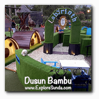 Rabbit Labyrinth at Dusun Bambu,  Cisarua - Lembang