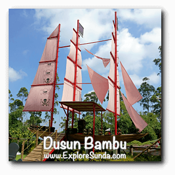 Pirate Ship at Dusun Bambu,  Cisarua - Lembang