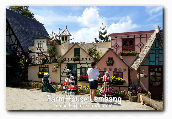 Taking pictures with European costumes and European backdrop in FarmHouse Lembang Taking pictures with European costumes and European backdrop in FarmHouse Lembang