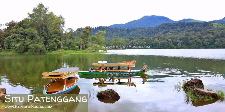 Boats for hire at Situ Patenggang Bandung. Boats for hire at Situ Patenggang Bandung.