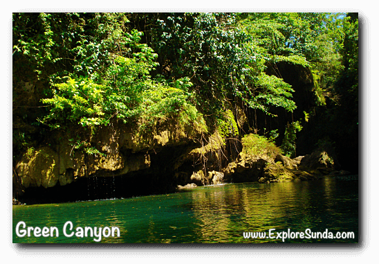 The beauty of Green Canyon, Pangandaran The beauty of Green Canyon, Pangandaran