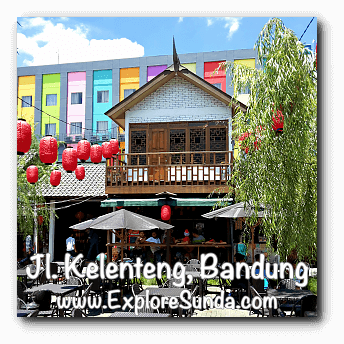 Chinatown at jalan Kelenteng Bandung.