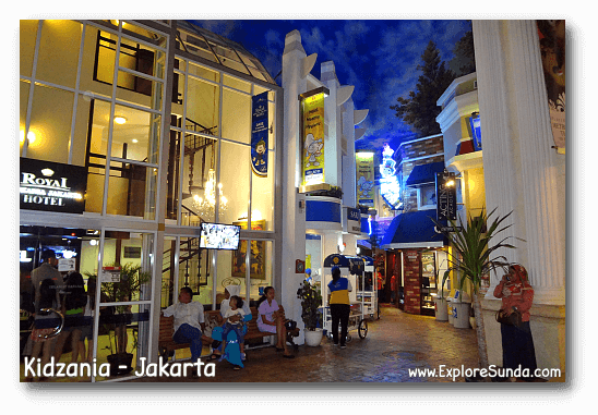 Streets of Kidzania Jakarta. Streets of Kidzania Jakarta.