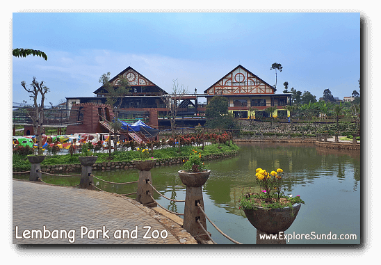 The lake inside Lembang Park and Zoo. The lake inside Lembang Park and Zoo.